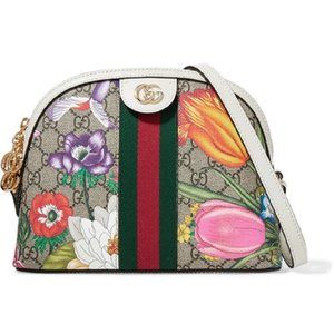 Gucci Ophidia GG Flora Shoulder Bag 100% Authentic NWT $1690